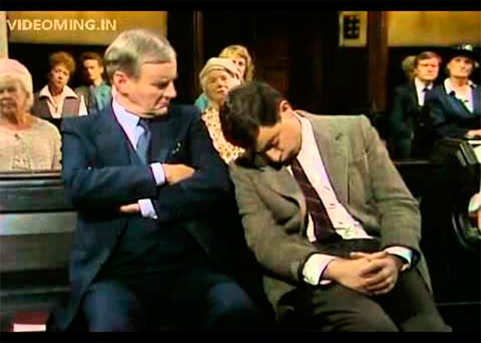 “Tired? A young man like you…?”